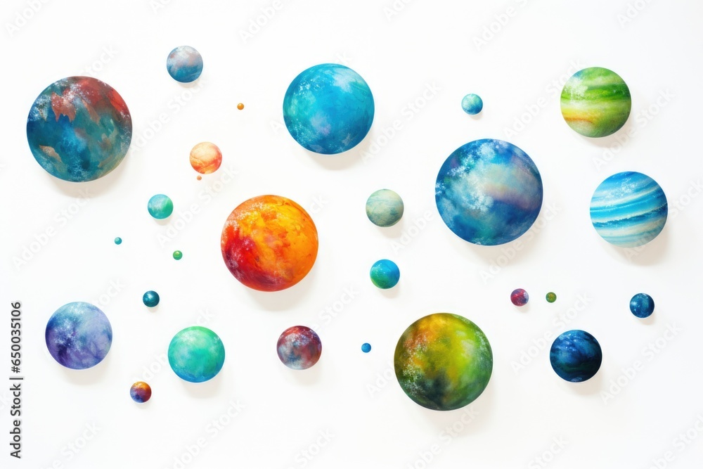 Planet concept background Planet concept background