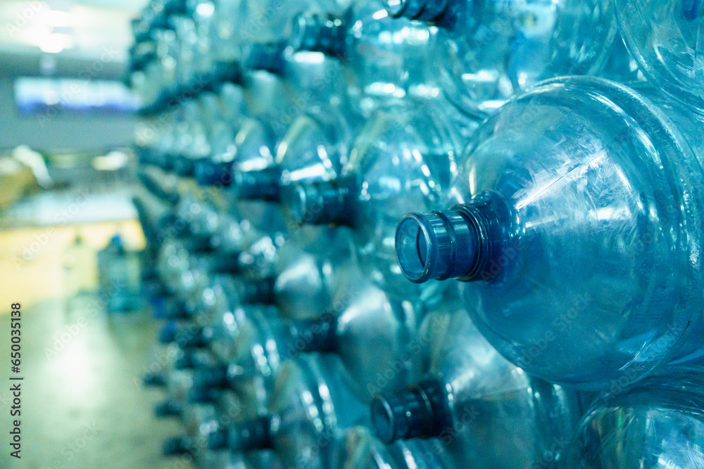 Drinking water bottling plant or drinking water production Plantsentence. The hi-technology of plastic bottle manufacturing process, Gallon for pure drinking water, Drinking water bottling plant or drinking water production Plantsentence. The hi-technology of plastic bottle manufacturing process, Gallon for pure drinking water,