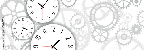 background with time	