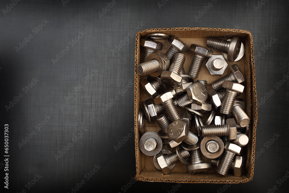 Fototapeta premium bolts and shims