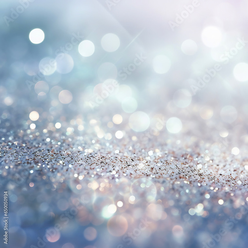 Blurred abstract partical glitter background