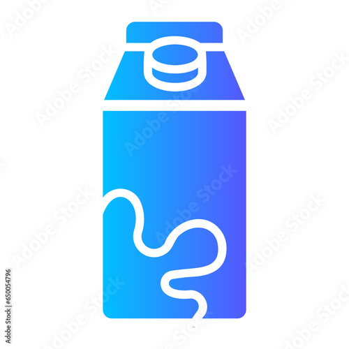 soy milk Gradient icon