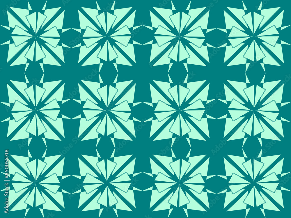 seamless pattern with snowflakes