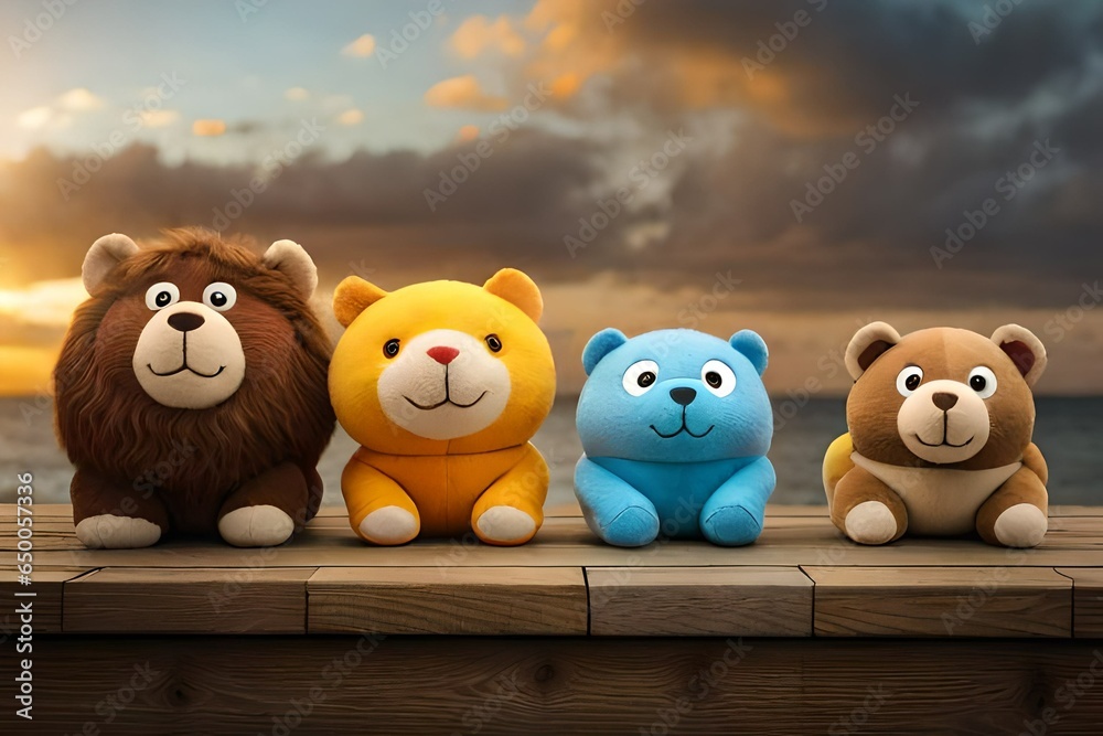 beautiful teddy bear generated by AI beautiful teddy bear generated by AI