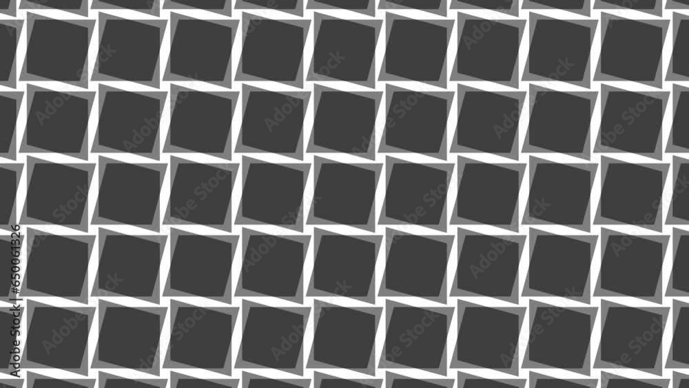 black and white squares move. background animation 2d motion black and white squares move. background animation 2d motion