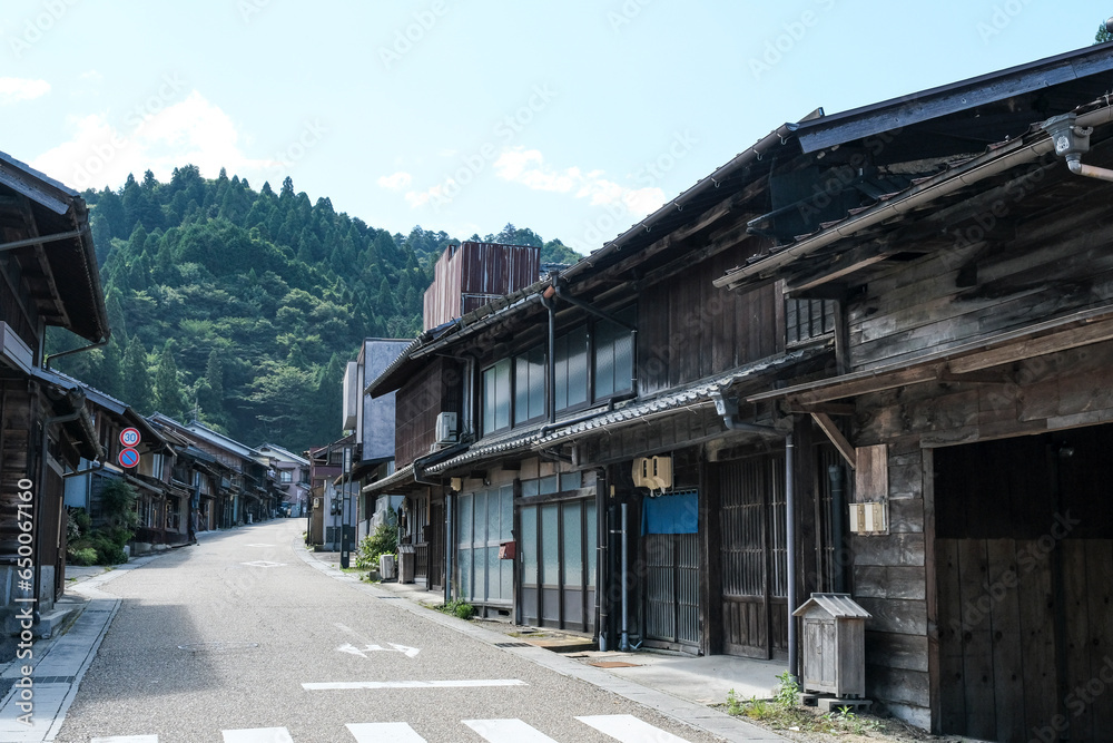 Φωτογραφία 岩村城から続く城下町の古い町並み