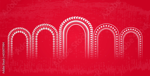 Durga Puja post, Hindu Festival, Border Decorations, Durga Puja Frame, Durga Puja Background, Social Media Post, Maa Durga face, outline vector for Durga puja Indian festival, Durga puja, pattern, 