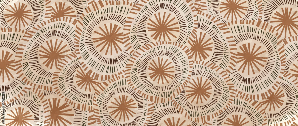 Hand drawn abstract line art background vector. Wallpaper design with round curve line art pattern with watercolor texture background. Design illustration for home decoration, card, poster, banner. Hand drawn abstract line art background vector. Wallpaper design with round curve line art pattern with watercolor texture background. Design illustration for home decoration, card, poster, banner.