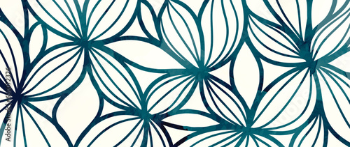 Hand drawn abstract floral botanical background vector. Earth tone watercolor texture wallpaper of tropical plant, flower. Foliage design for banner, prints, decor, wall art, decoration.