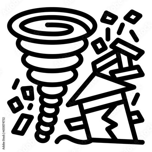 Tornado Natural Disasters icon