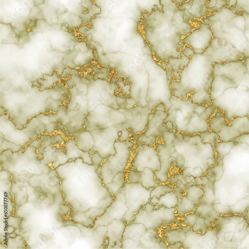 Gold marble texture with abstract white background. Marble surface with gold coated tint . Abstract golden glitter marbling seamless pattern for tile ,interior or card template vector 