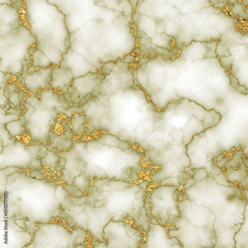 Gold marble texture with abstract white background. Marble surface with gold coated tint . Abstract golden glitter marbling seamless pattern for tile ,interior or card template vector 