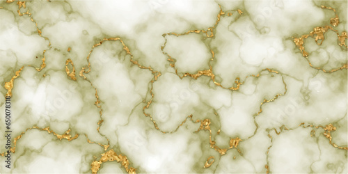 Gold marble texture with abstract white background. Marble surface with gold coated tint . Abstract golden glitter marbling seamless pattern for tile ,interior or card template vector 