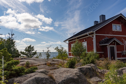 House on the hill, Sea view from the house