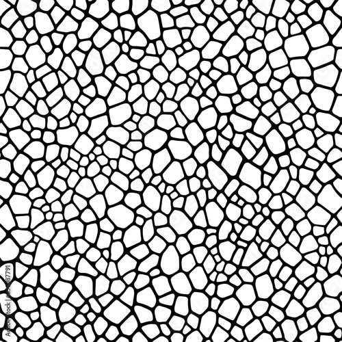 Reptile skin Seamless Pattern. Tribal print, animal skin, tiger stripes