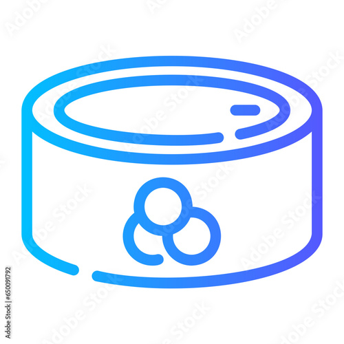 caviar Line Gradient Icon