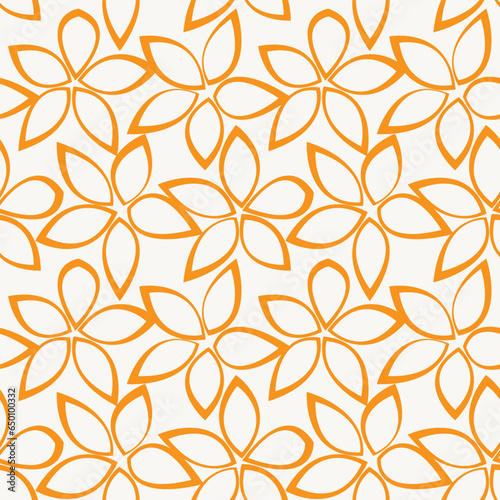 Colourful Floral Seamless Pattern Design