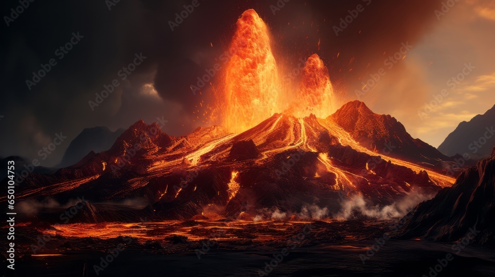 Stunning Images of a Volcanic Eruption