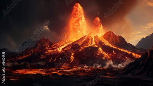 Stunning Images of a Volcanic Eruption