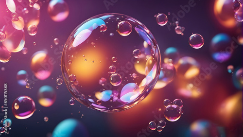 background with colorful bubbles brightly colored wallpaper 