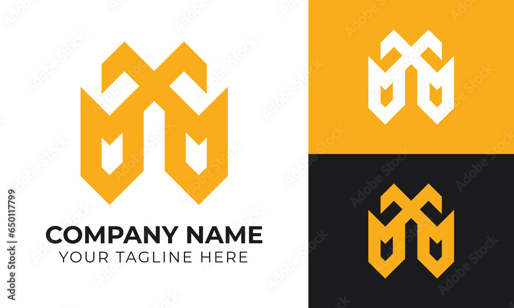 Professional creative modern minimal abstract business logo design template Professional creative modern minimal abstract business logo design template