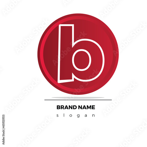 Letter B Professional logo for all kinds of business. vector design