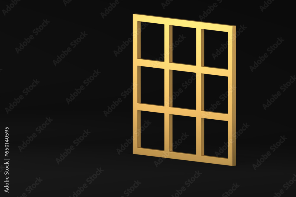 Golden 3d grid isometric wall background for luxury product commercial presentation realistic vector Golden 3d grid isometric wall background for luxury product commercial presentation realistic vector