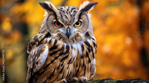 Majestic eagle owl © clarut