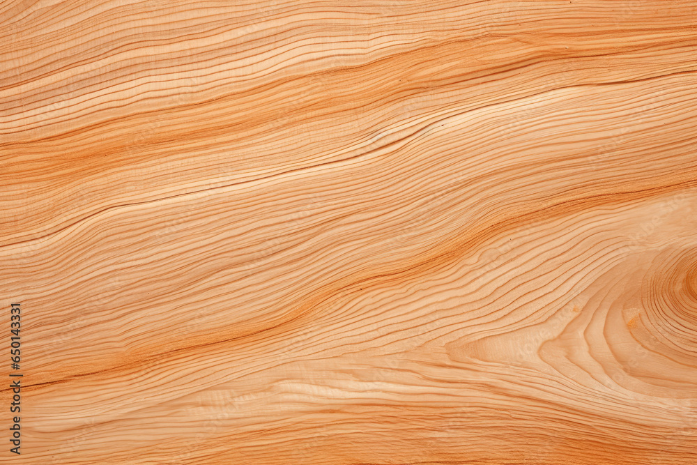 A Close-Up Capture of Exquisite European Beech Wood Grains: Nature's Elegance Showcased in Detailed Macro Photography, Highlighting the Sustainable
