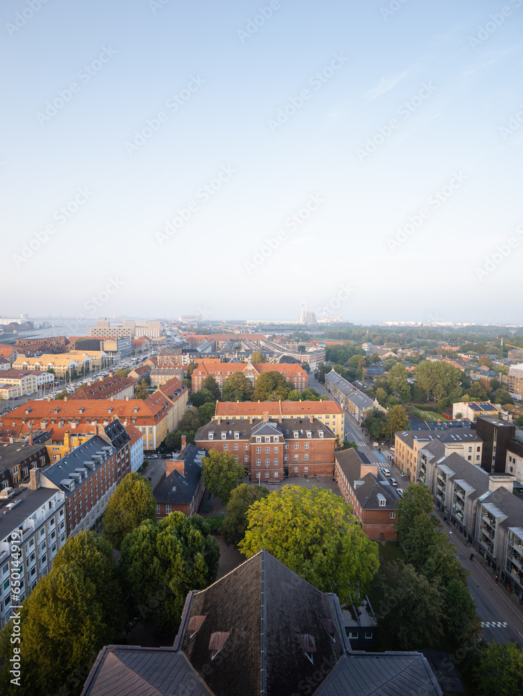 cityscape of Copenhagen