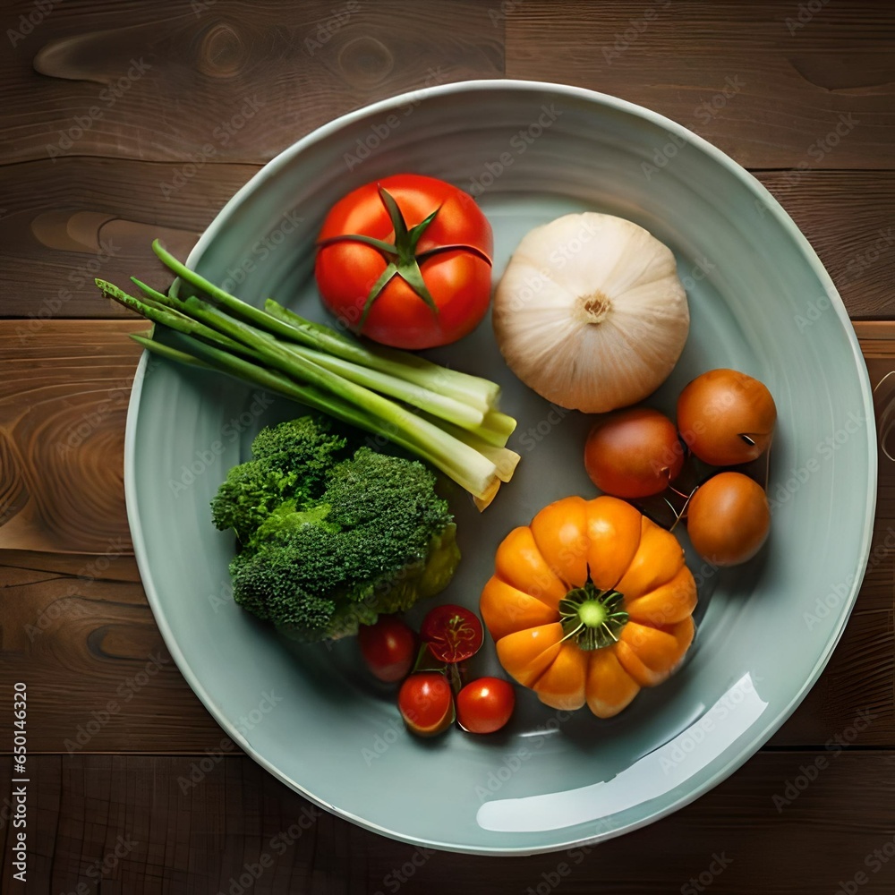 Vegetables, a still life of vegetables on a neutral background Vegetables, a still life of vegetables on a neutral background