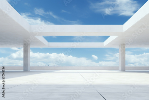 Abstract architecture outdoor design photo