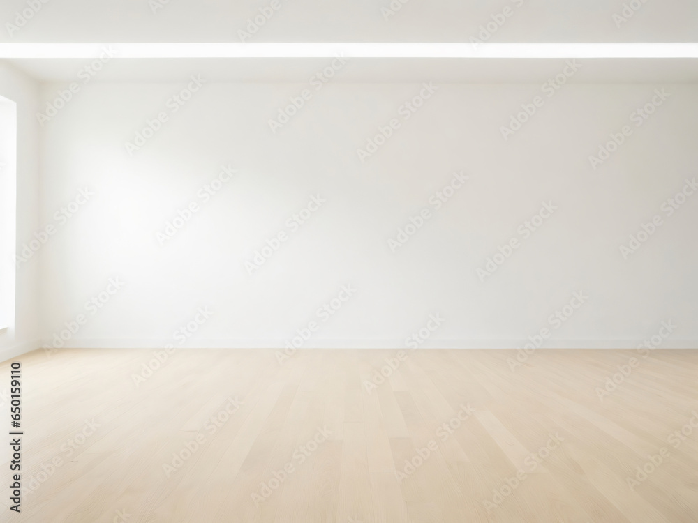 Empty room with wooden floor background, Empty room for advertising and copy space Empty room with wooden floor background, Empty room for advertising and copy space