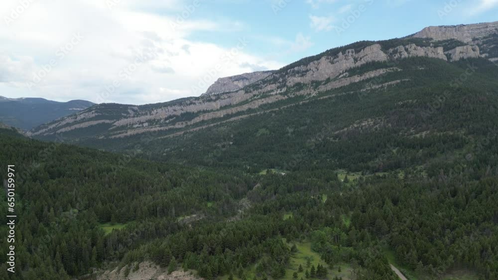 View of Mountains from Outdoor Recreation Area of Summer Camp View of Mountains from Outdoor Recreation Area of Summer Camp
