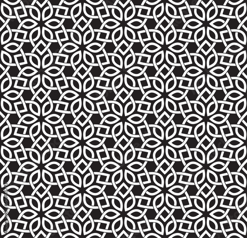 Ornamental seamless pattern. Vector abstract background.