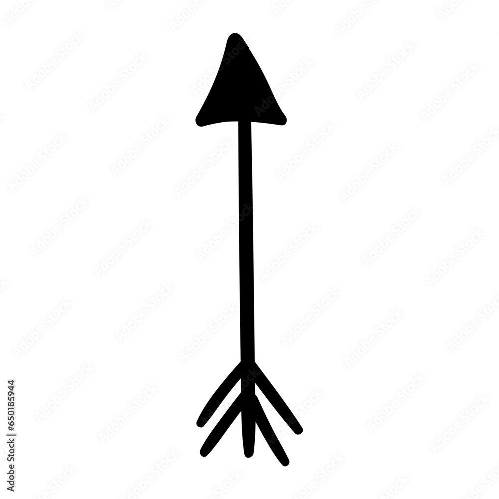 Doodle Up Arrow