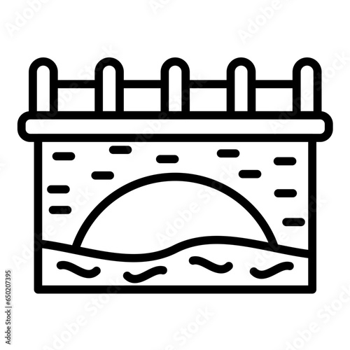 Water Bridge Icon