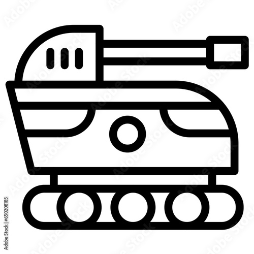 Nuclaer Tank Icon photo