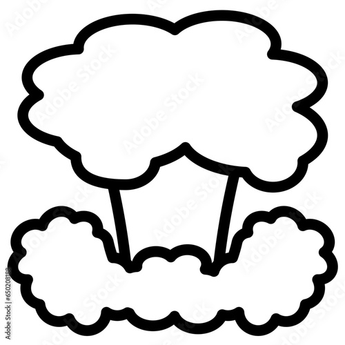 Nuclear Explosion Icon