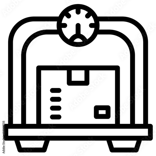 Parcel Weight Icon