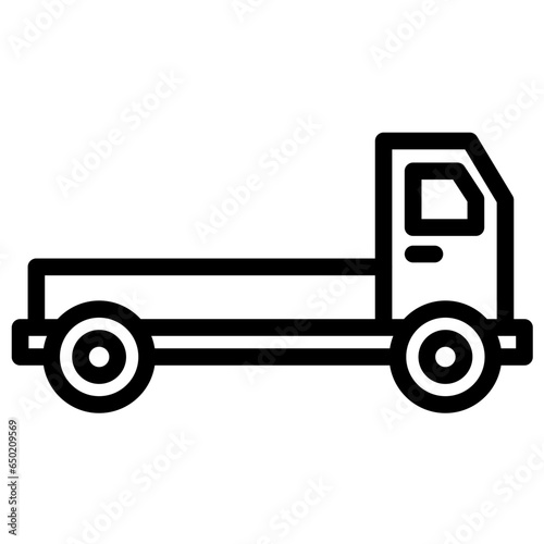 Truck Trailer Icon