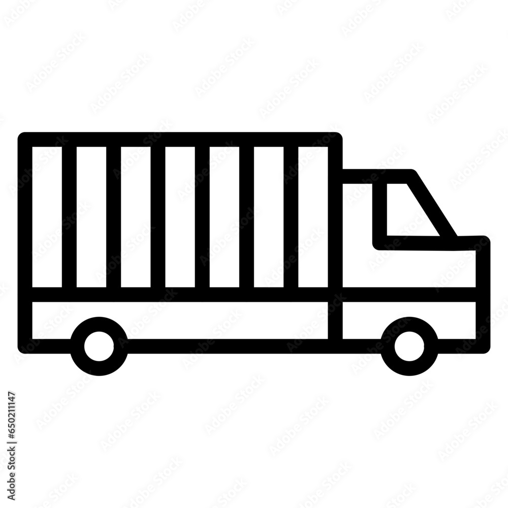 Military Truck Icon Military Truck Icon