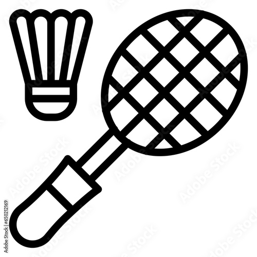 Badminton Icon