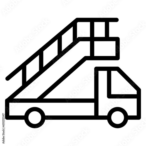 Aircraft Stairs Icon