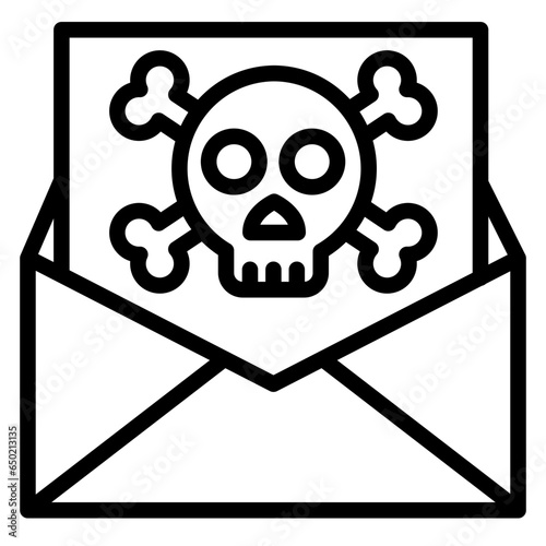 Email Hacked Icon
