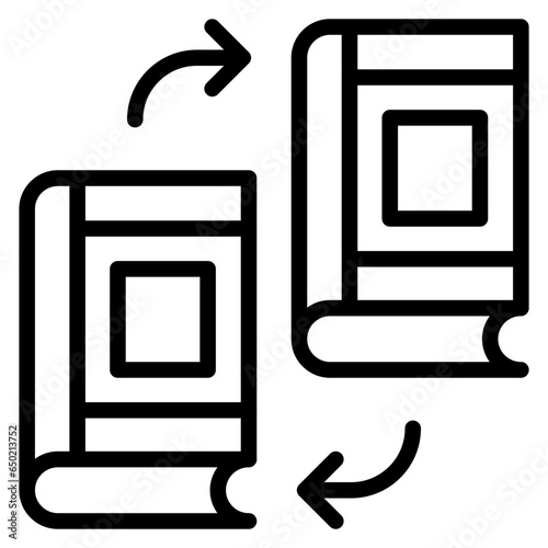 Book Exchange Icon