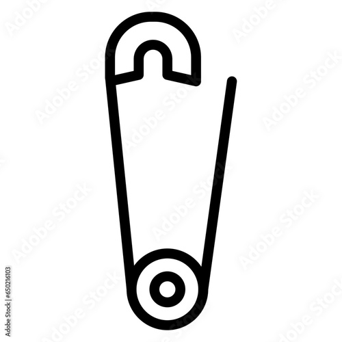 Safety Pin Icon