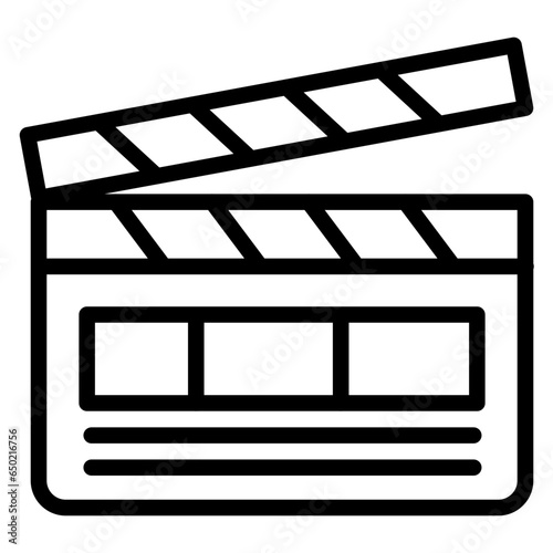 Clapperboard Icon