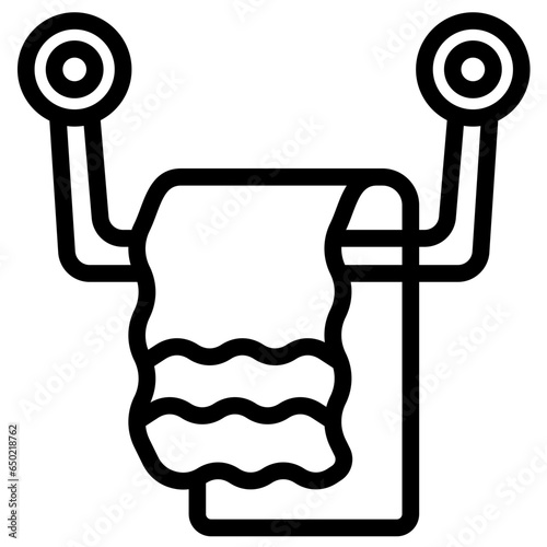 Bath Towel Icon