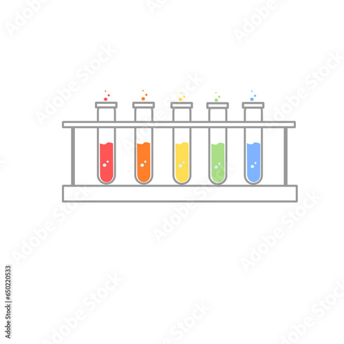 Tube à essai, chimie, biologie moléculaire